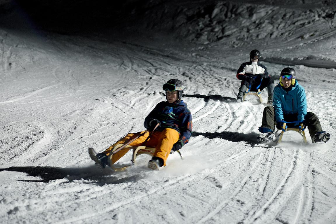 Les glisses nocturnes