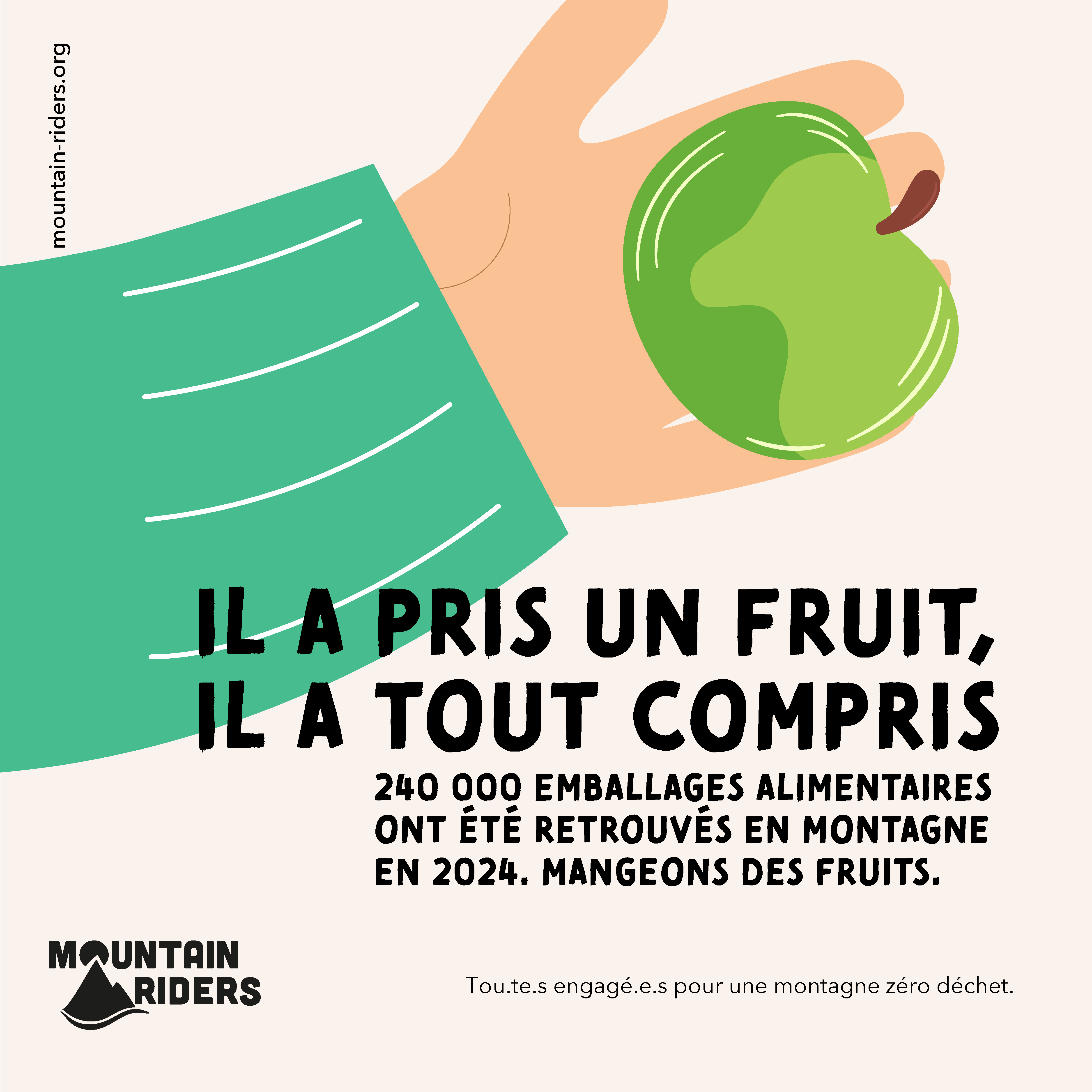 Ramassage de déchets - Faucille