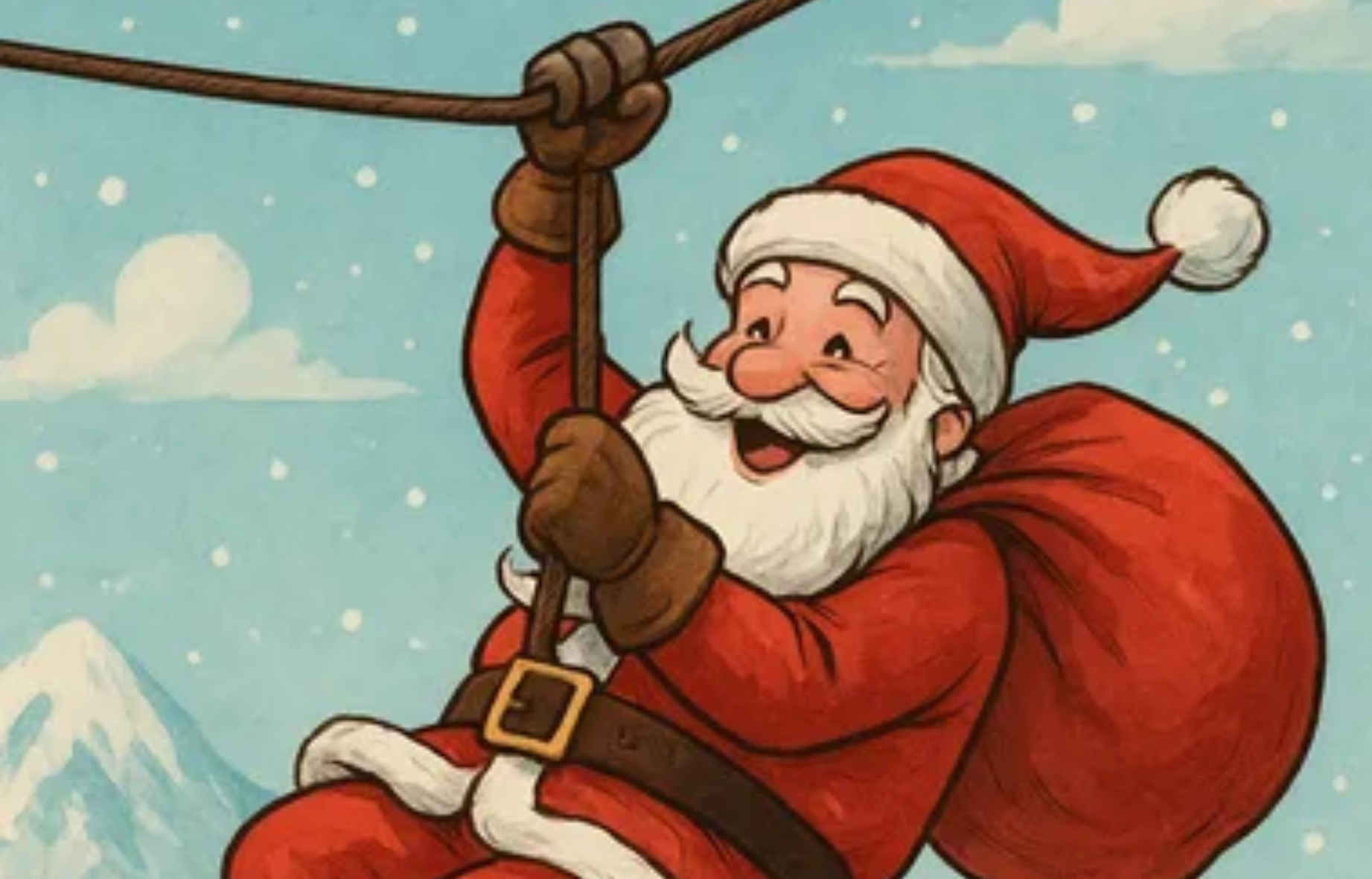 Descente du Père Noel